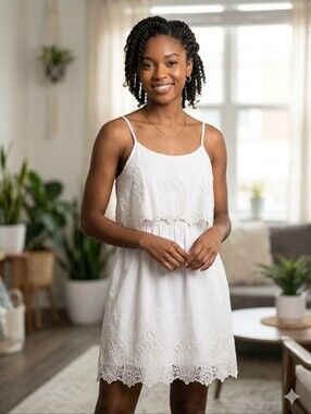 Flying Tomato White Backless Dress